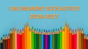 Titolo: Calendario Scolastico 2026-27