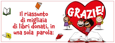 Ringraziare e valorizzare il gesto della donazione di libri.